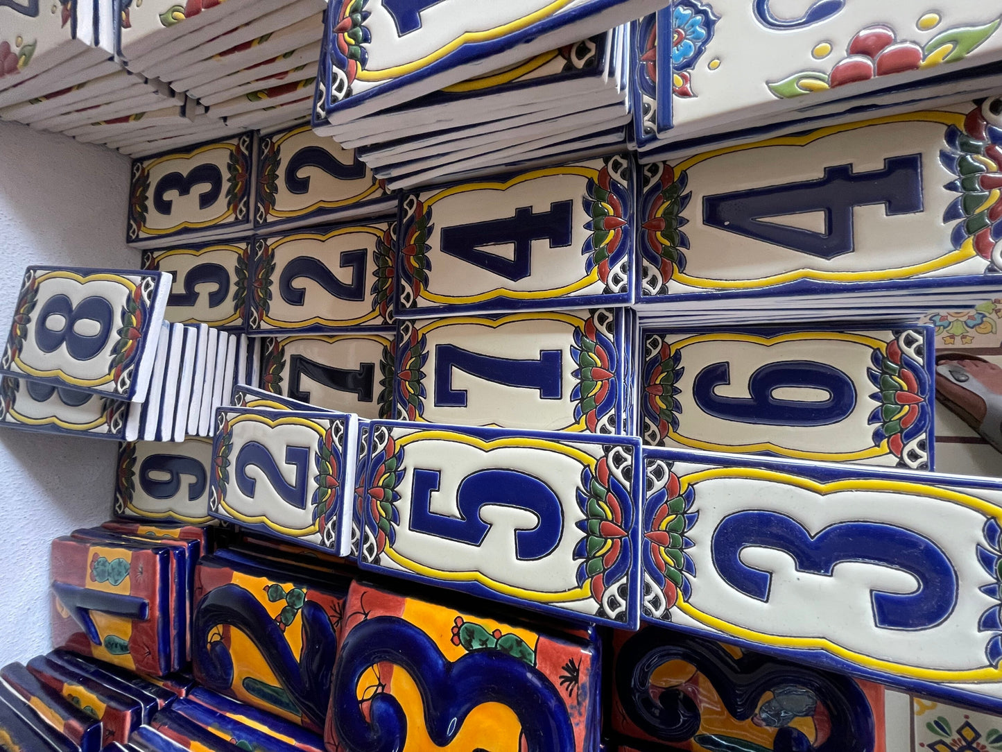 Talavera House Numbers