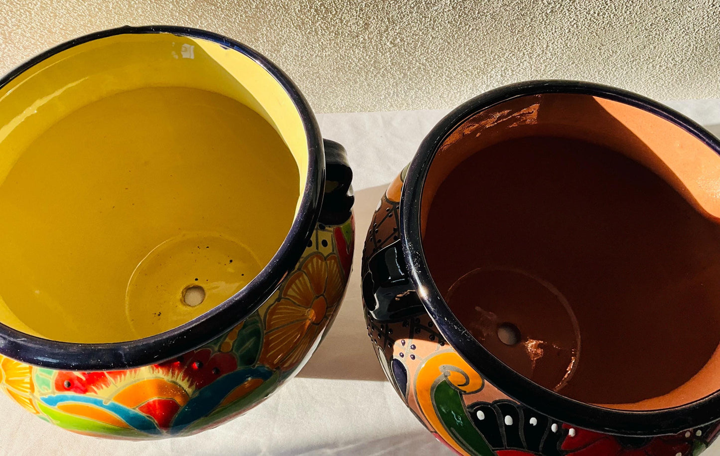 Talavera Small flower pot CLAY & TALAVERA