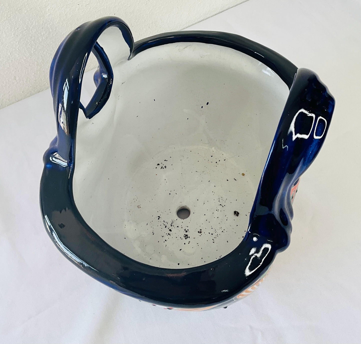 Maceta de Talavera Canasta