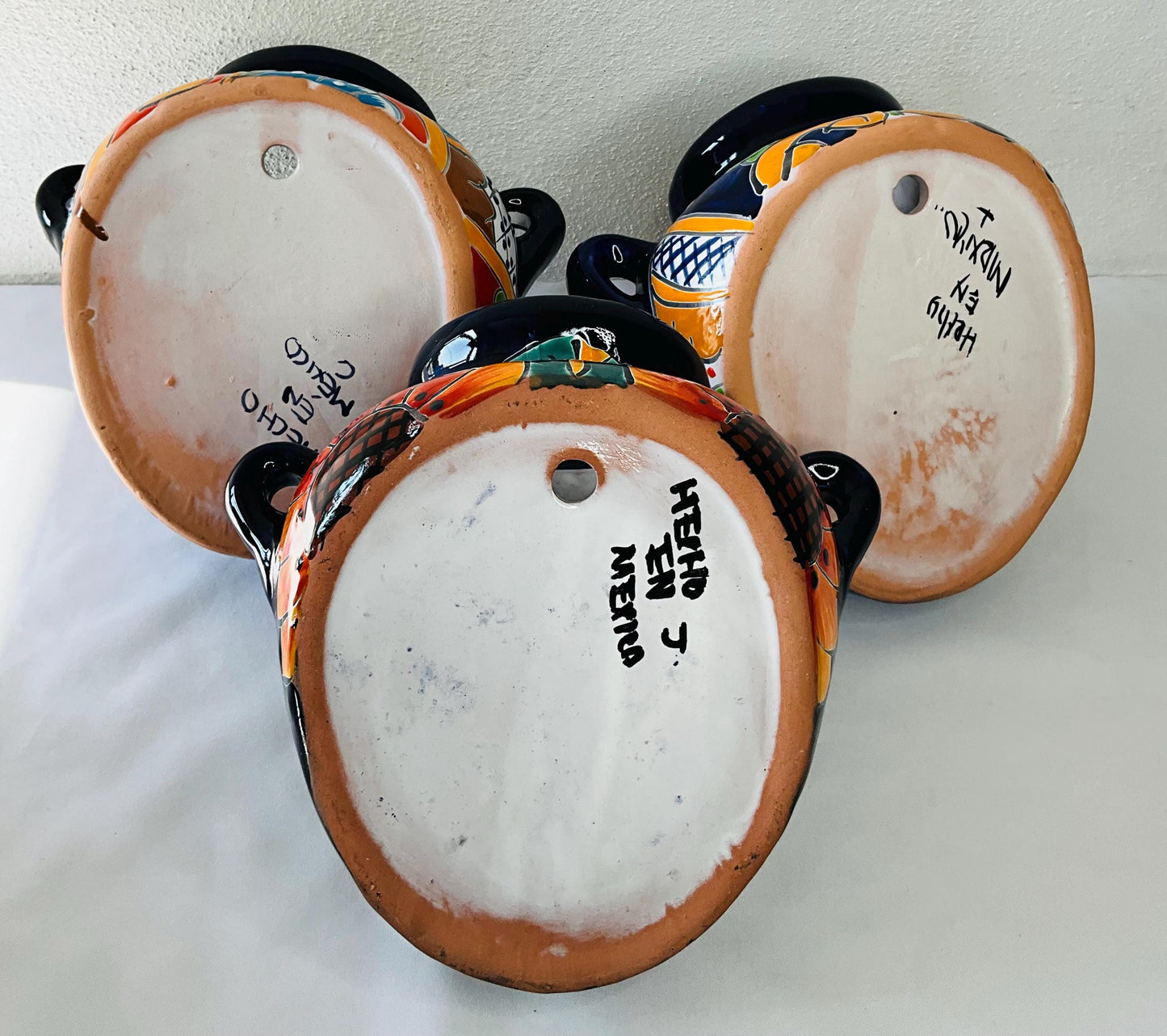 Talavera wall flower pot