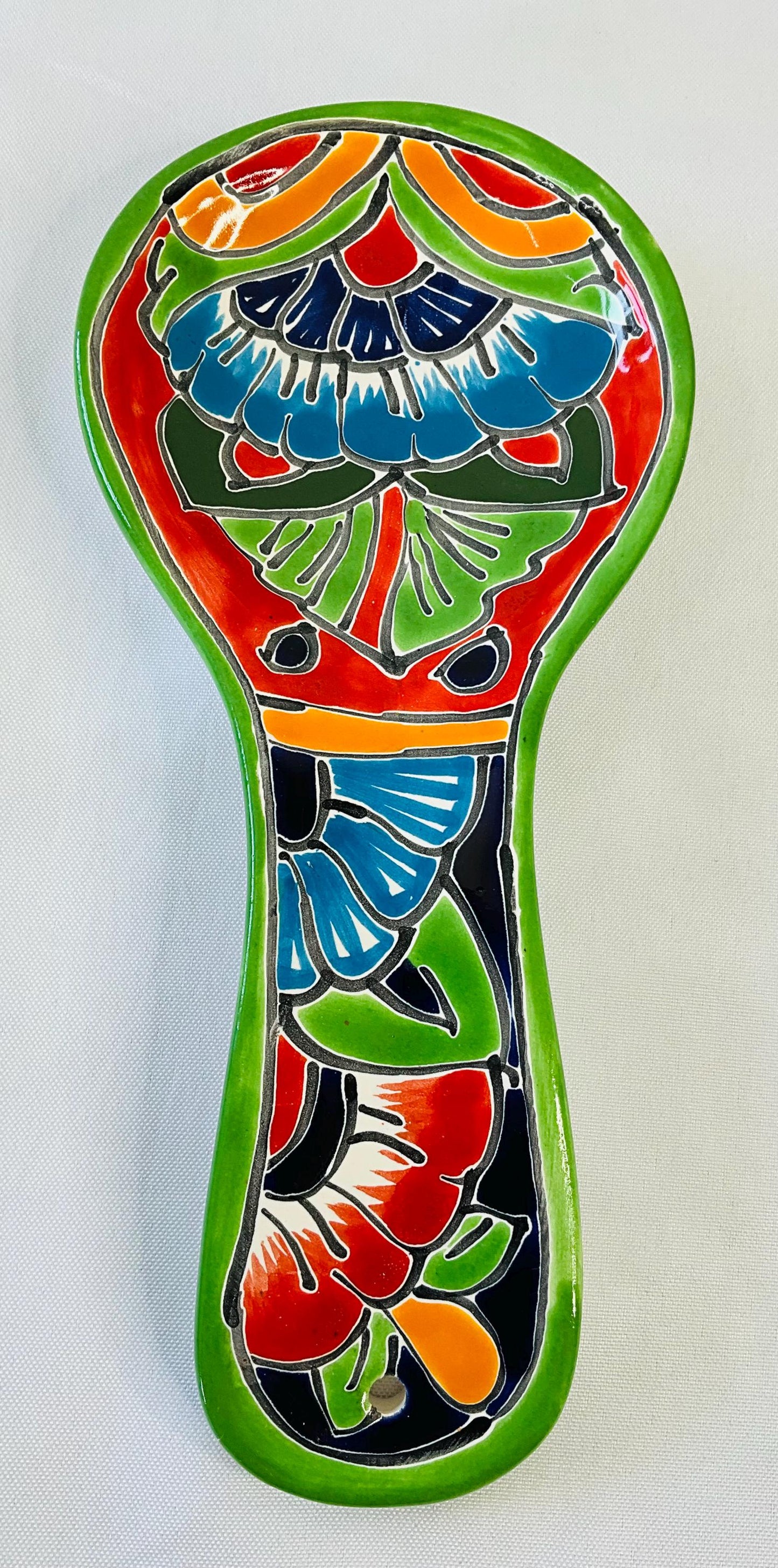 Mexican spoon holder Talavera.