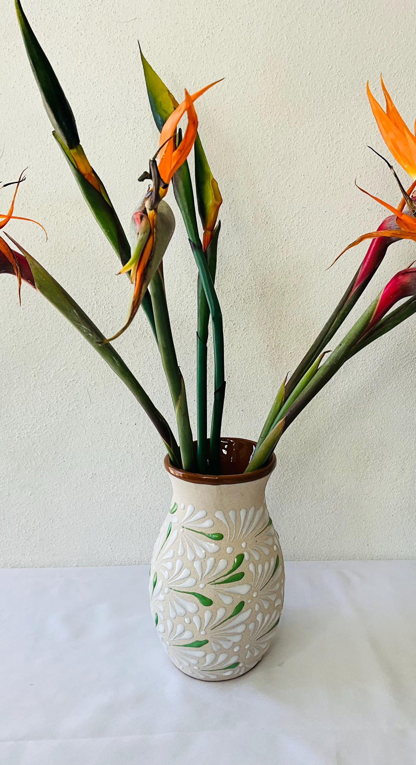 Elegant talavera vase