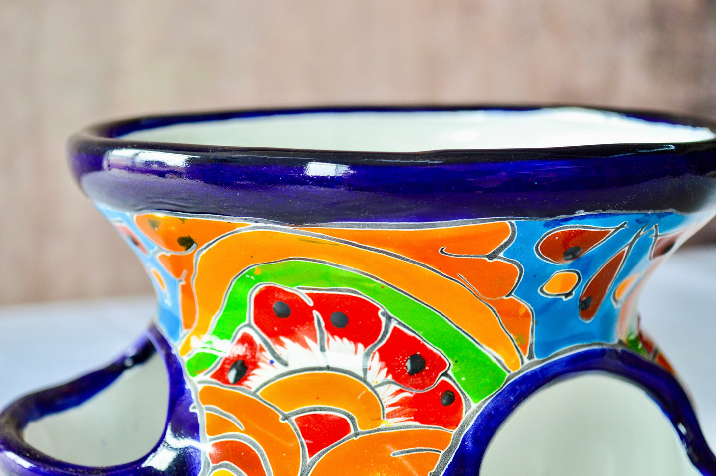 Talavera flower pot