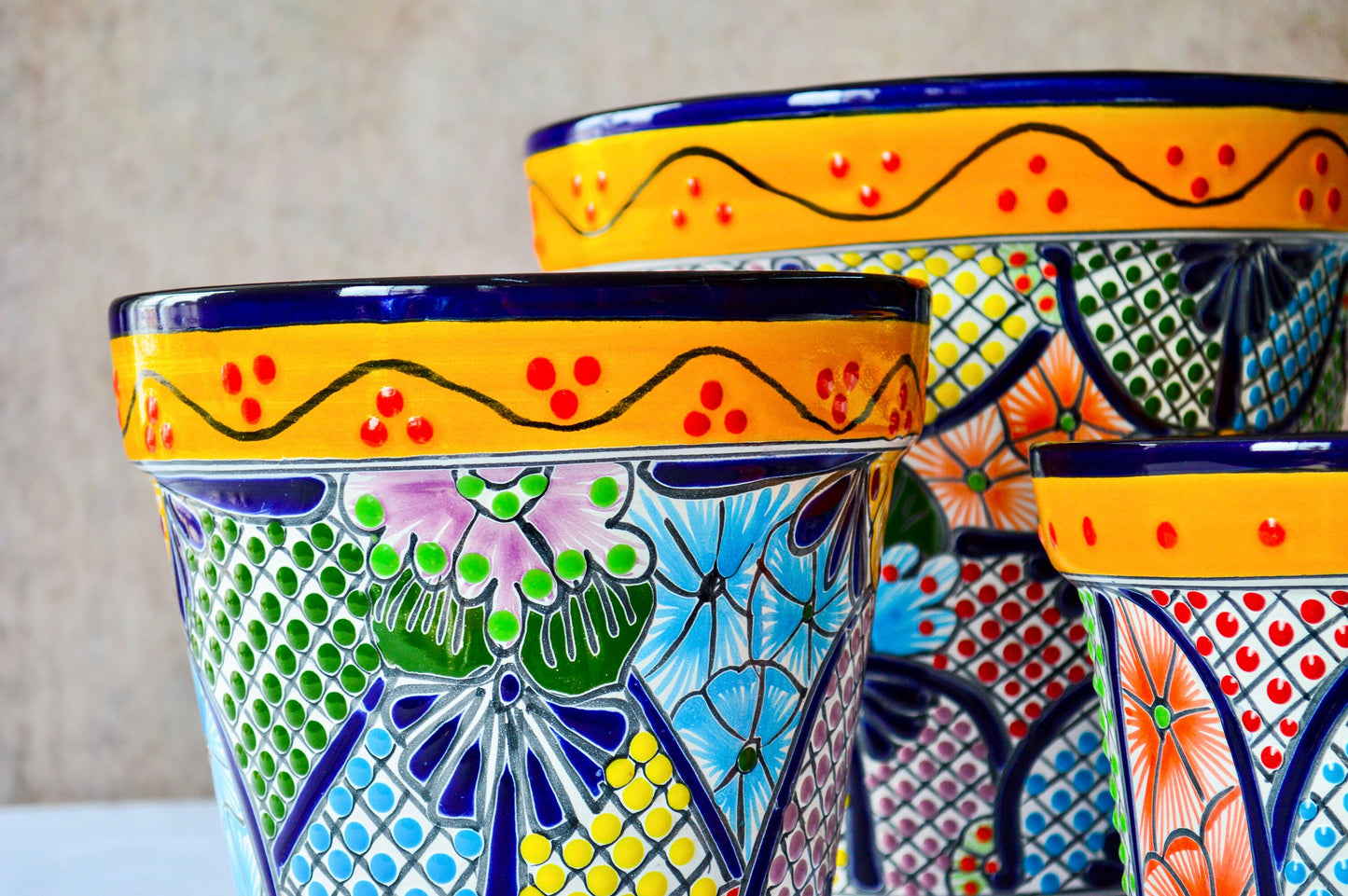 Talavera  VASO POTS