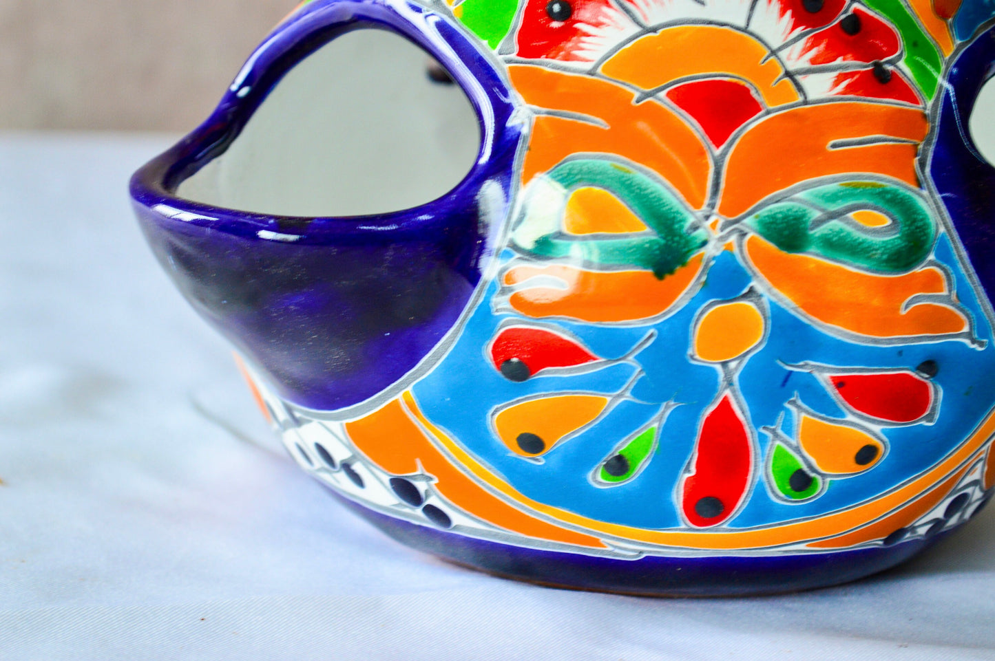 Talavera flower pot