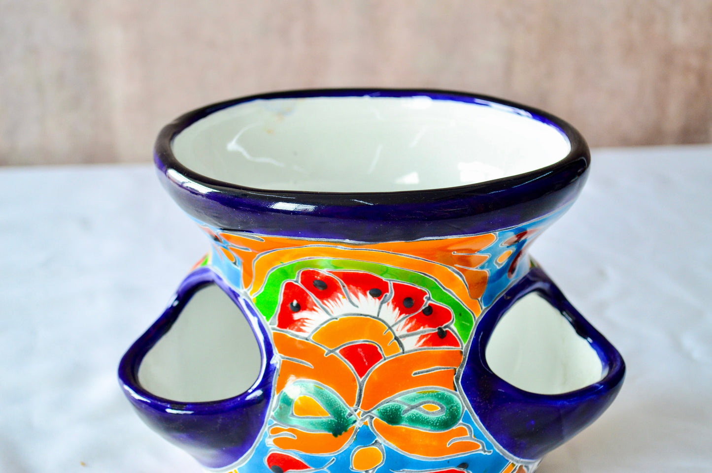 Talavera flower pot