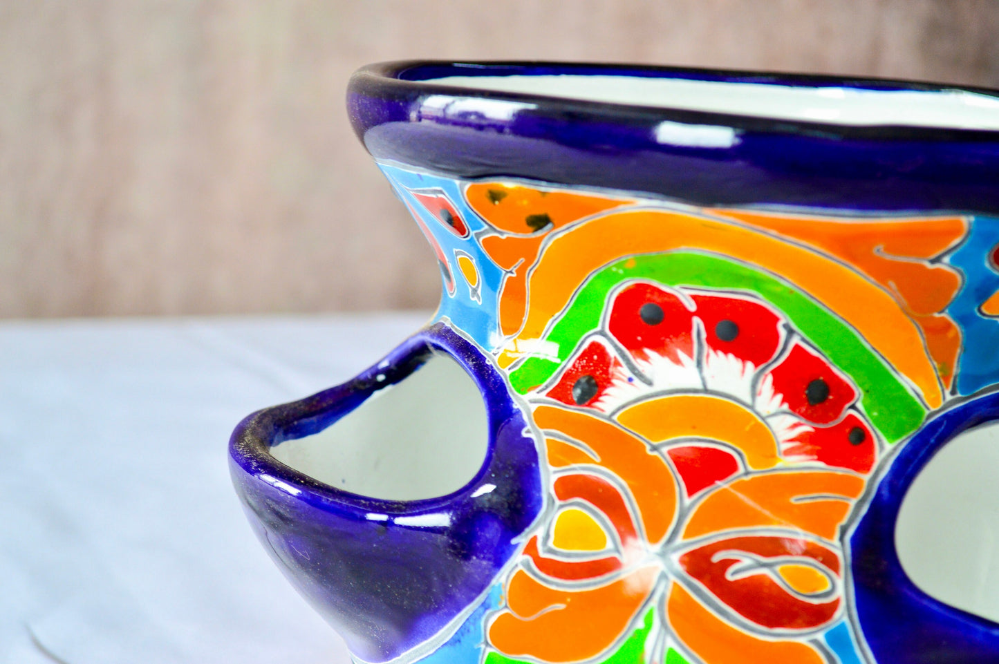 Talavera flower pot