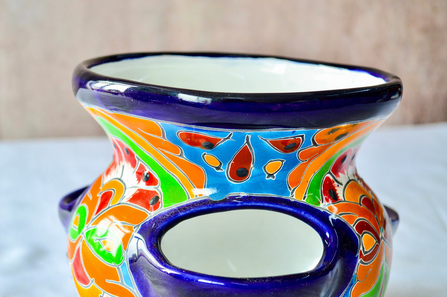 Talavera flower pot