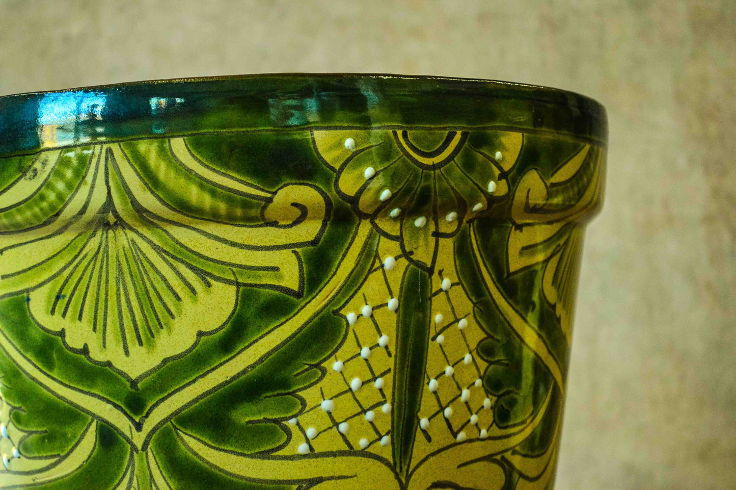 Talavera colorful Pot