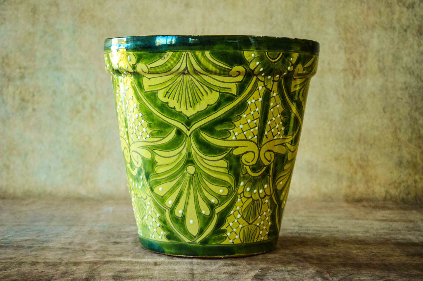 Talavera colorful Pot