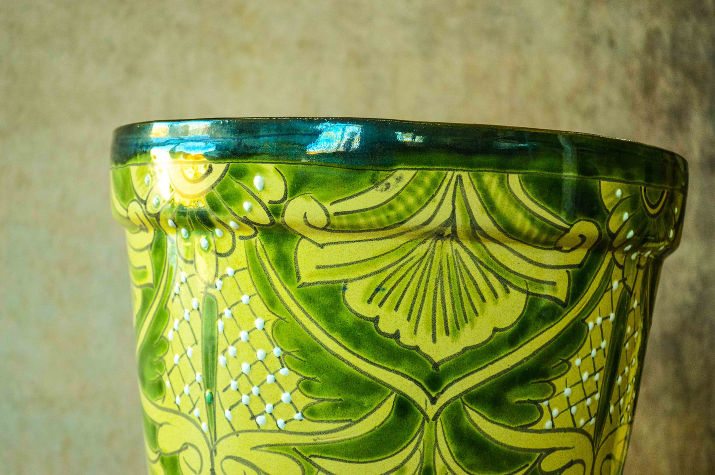 Talavera colorful Pot