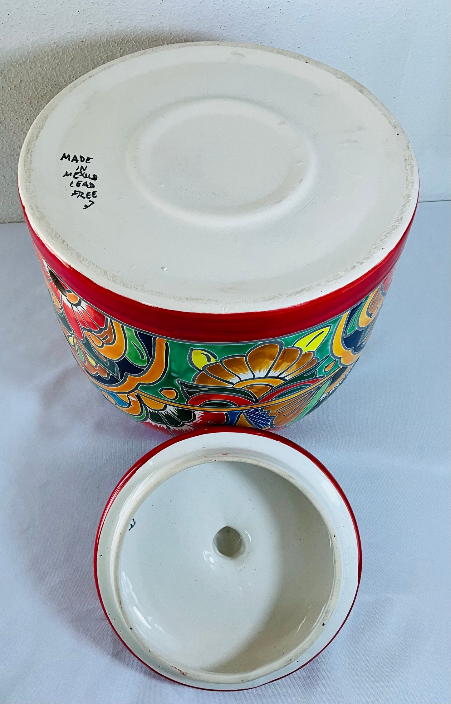 Talavera water container