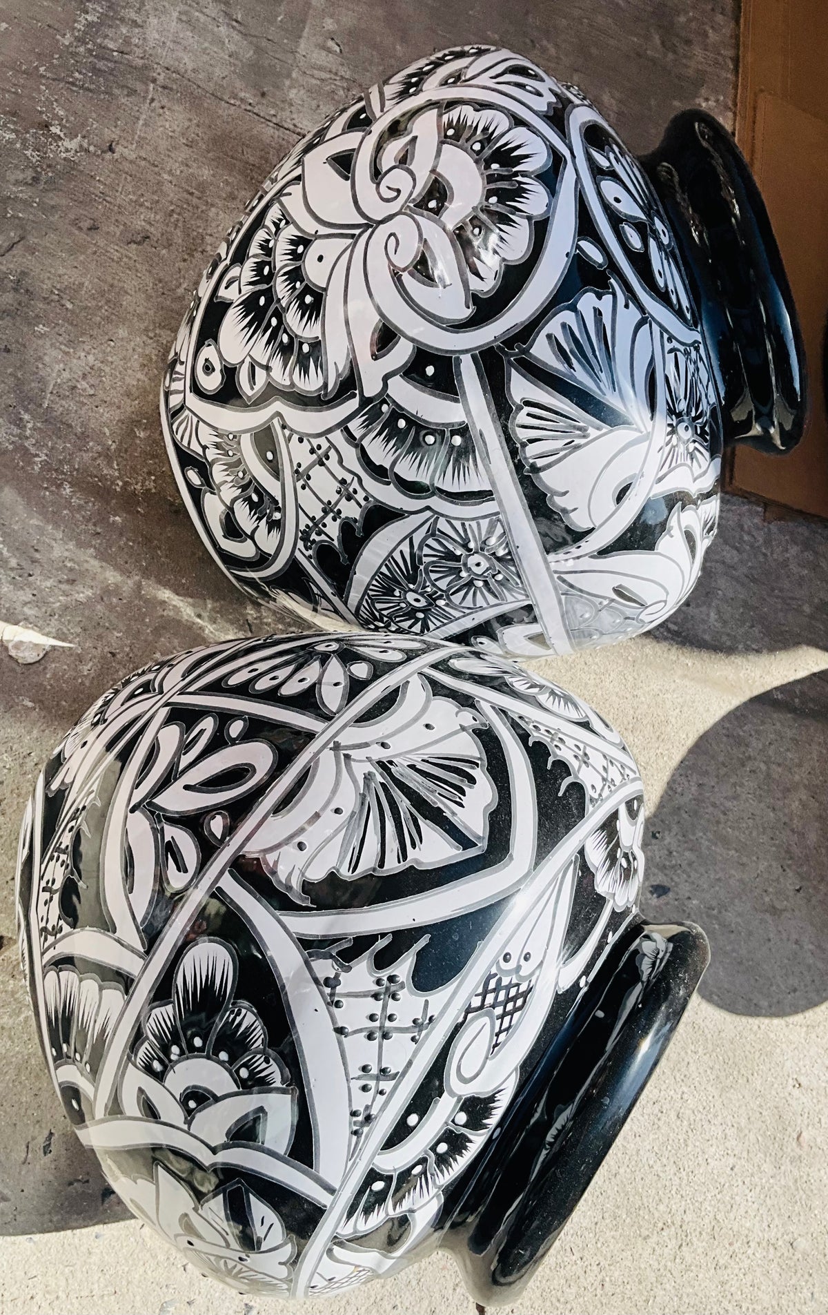 Maceta Talavera de lado md