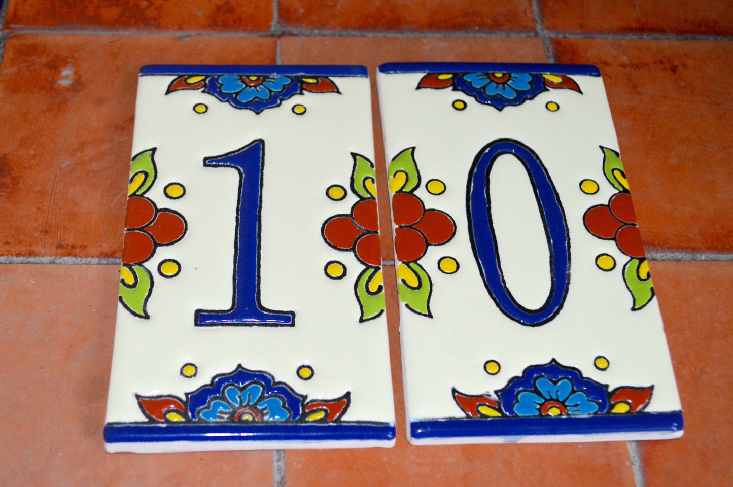 Talavera House Numbers