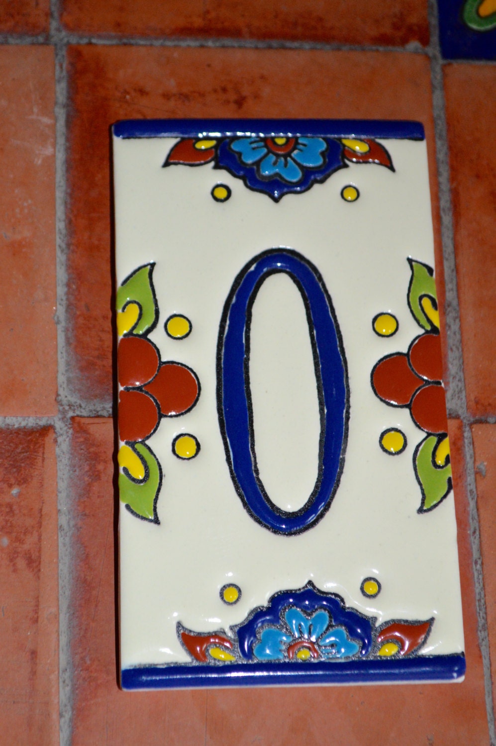 Talavera House Numbers