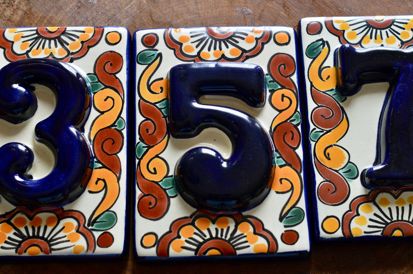 Talavera House Numbers
