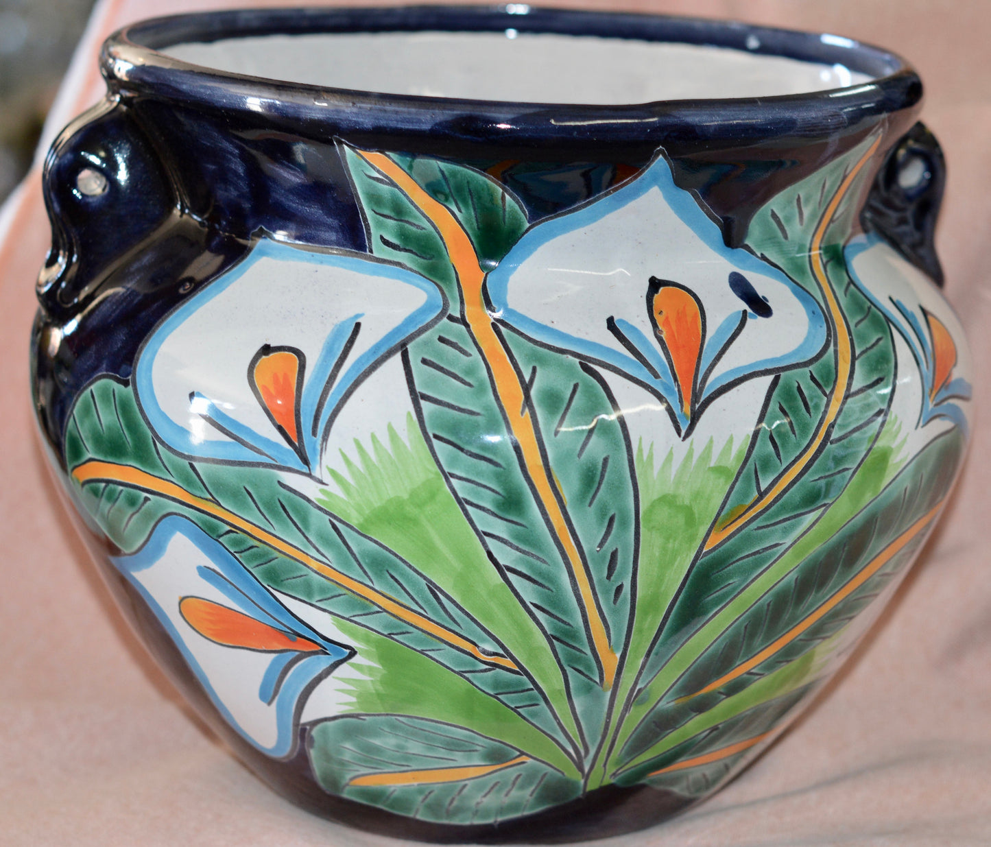 Talavera Small flower pot