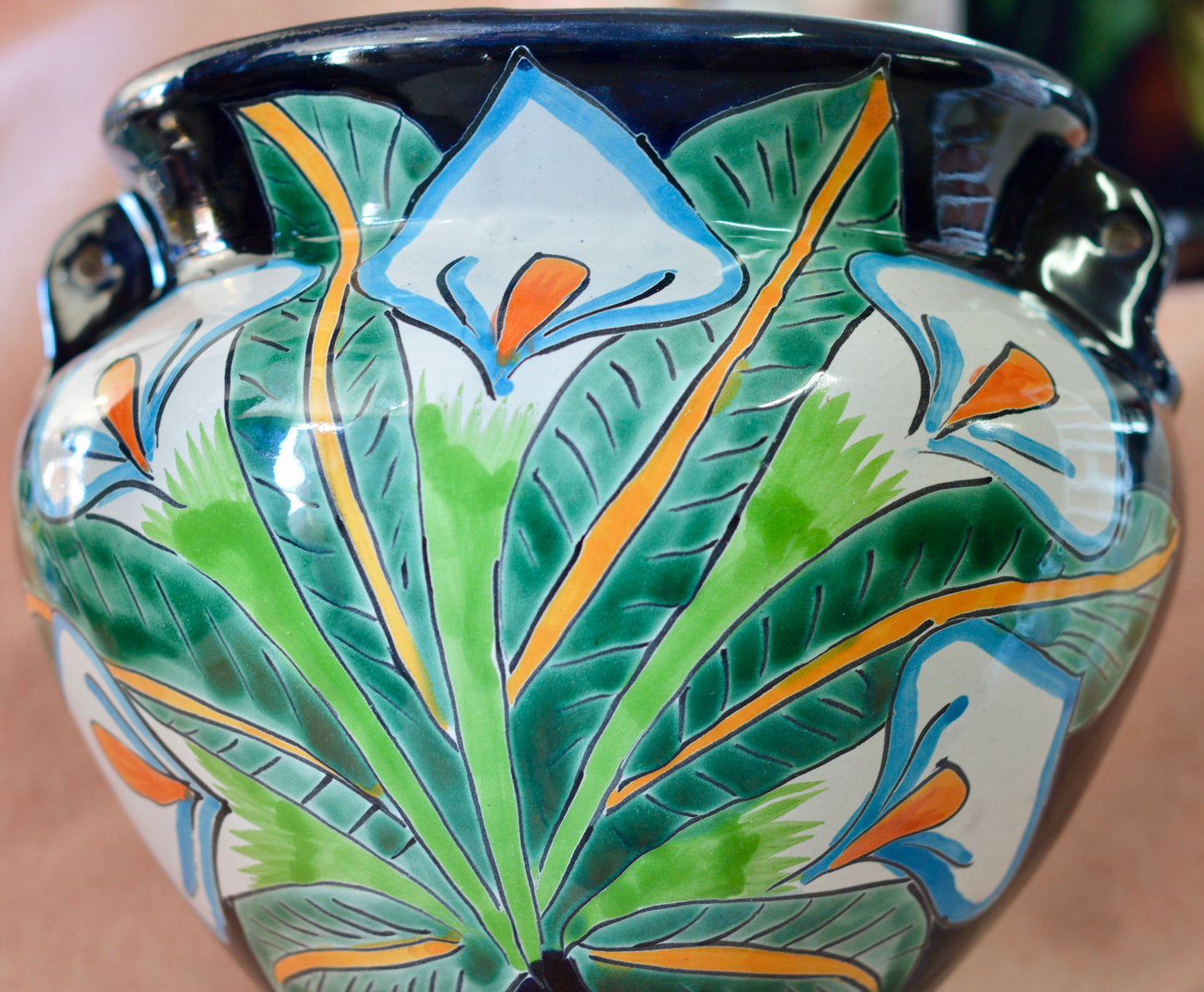 Talavera Small flower pot