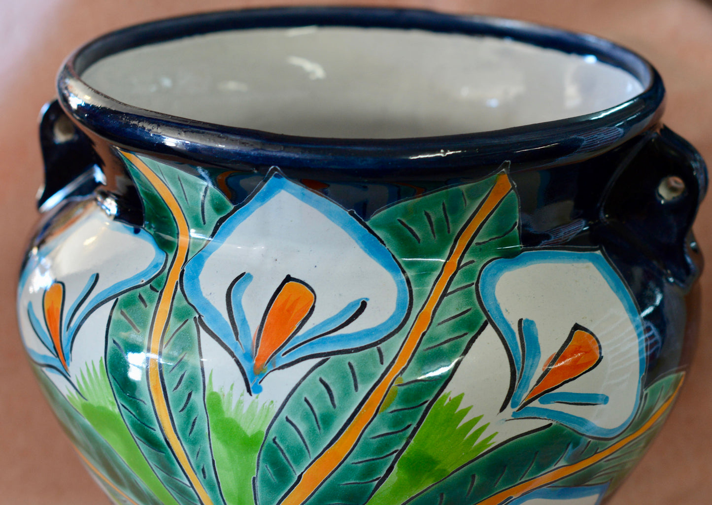 Talavera Small flower pot