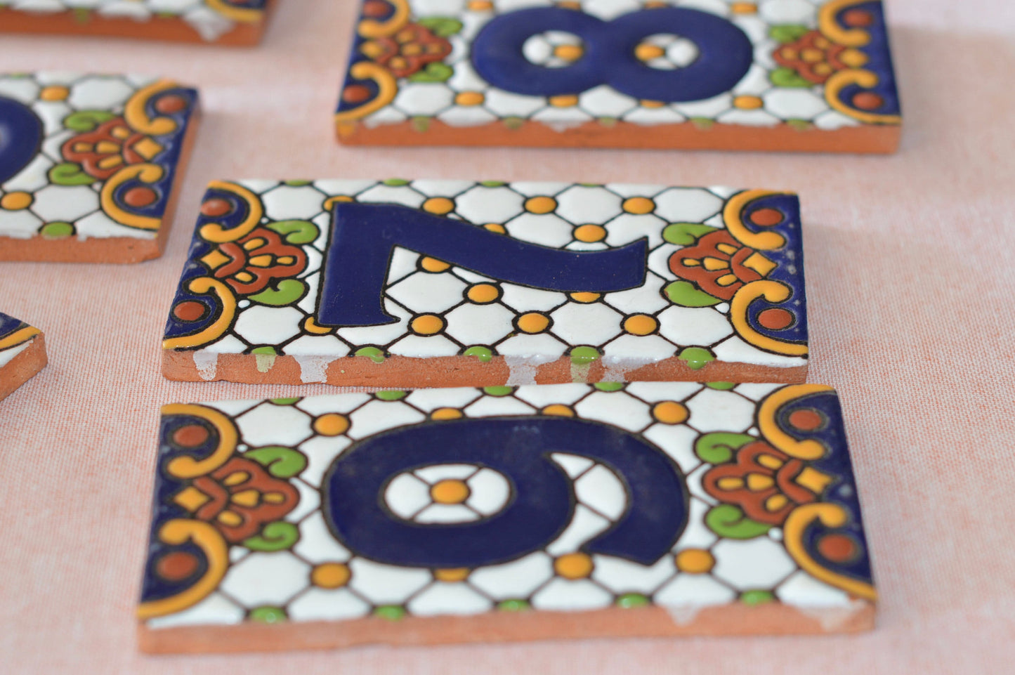 Talavera House Numbers