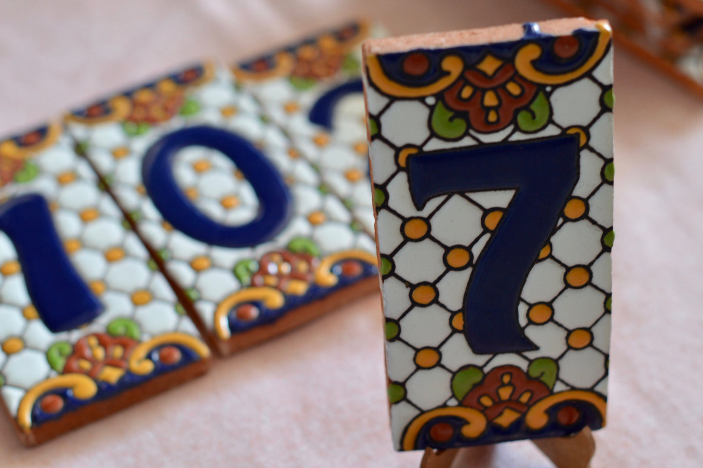 Talavera House Numbers
