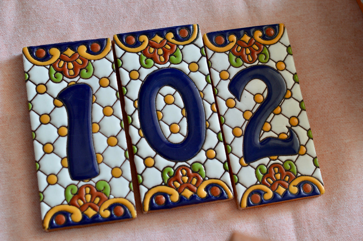 Talavera House Numbers