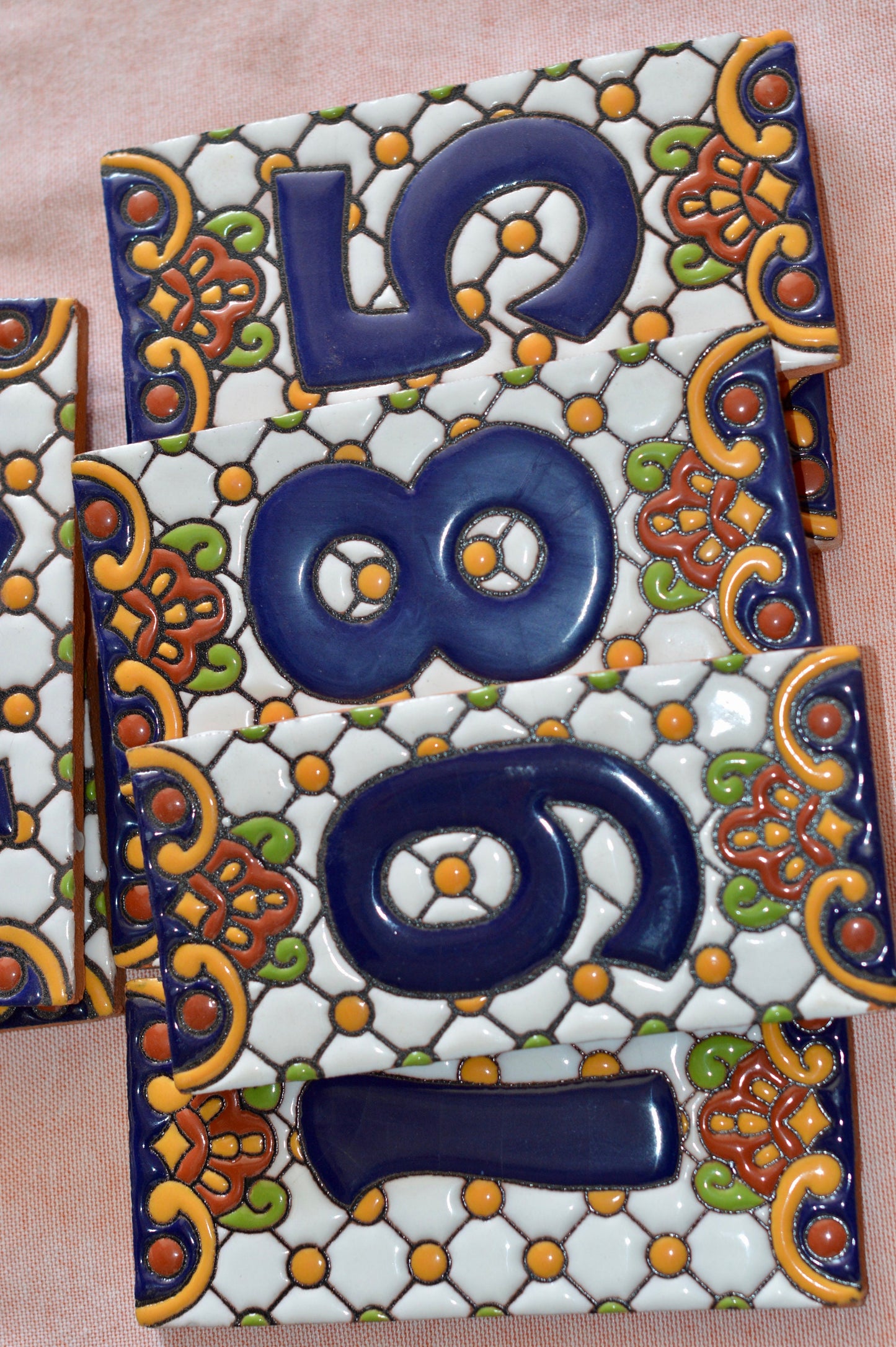 Talavera House Numbers