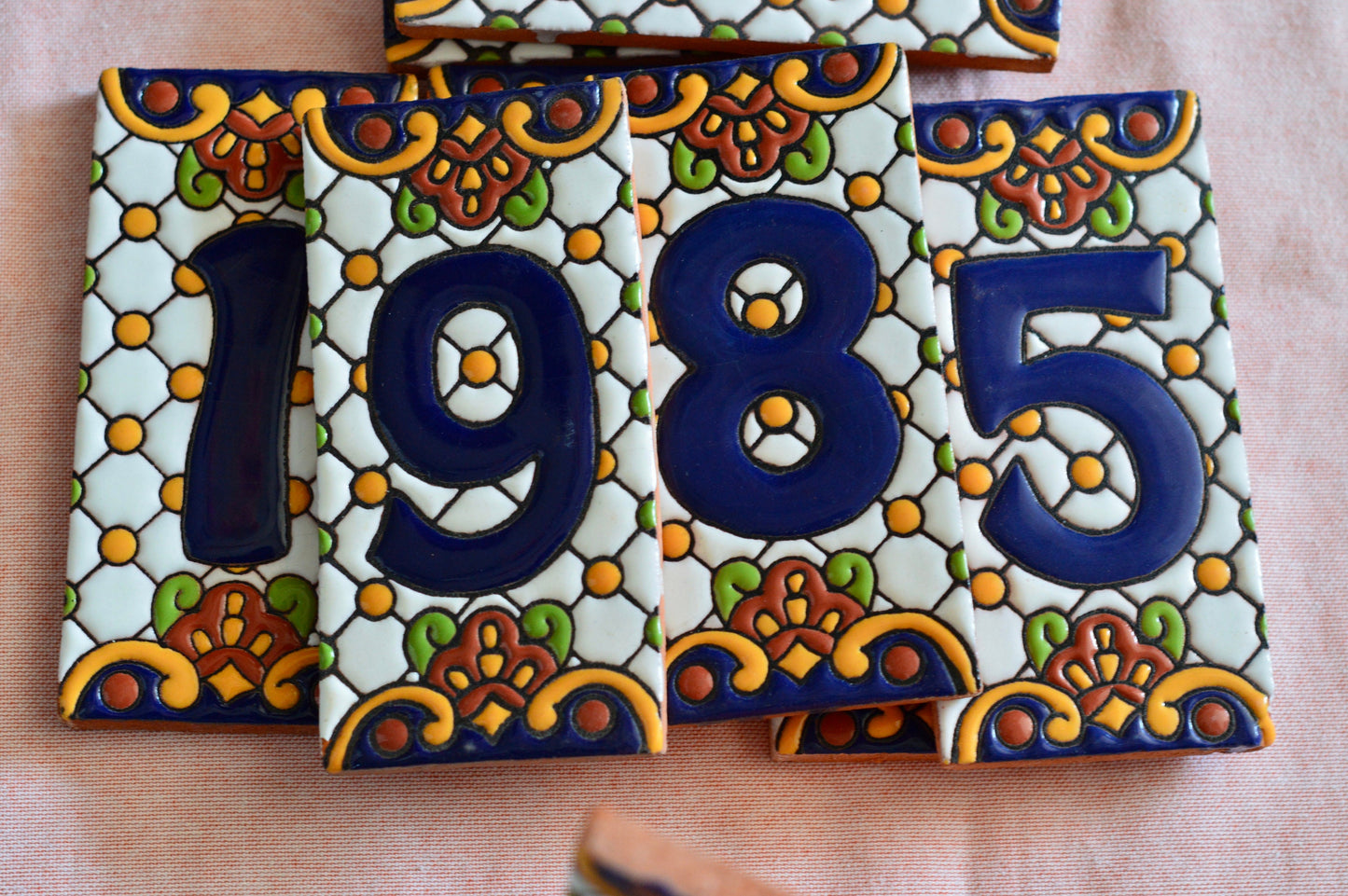 Talavera House Numbers