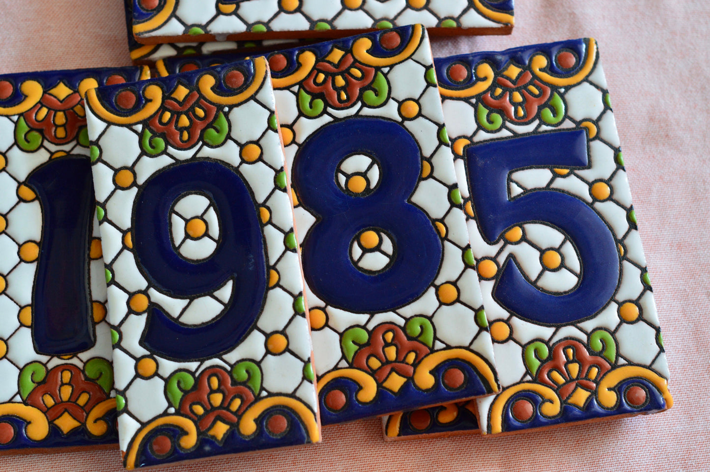 Talavera House Numbers