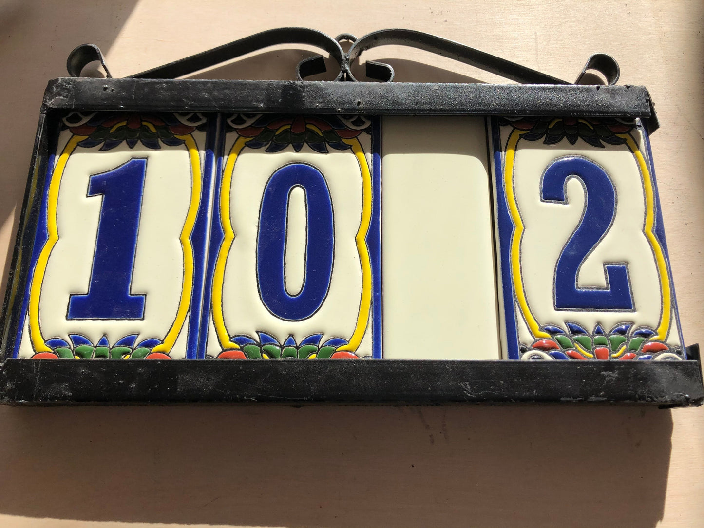 Talavera House Numbers