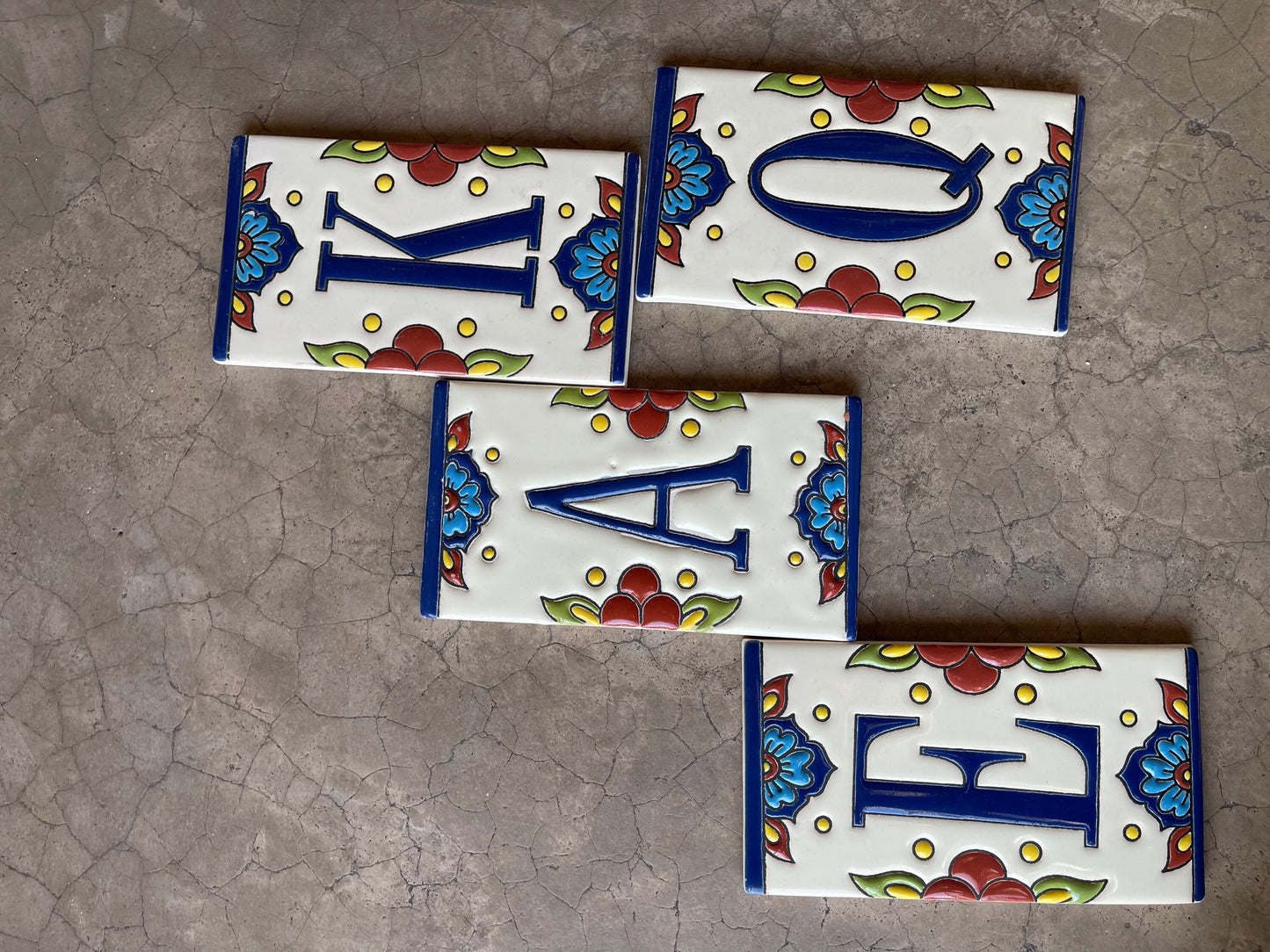 Talavera LETTERS A TO Z