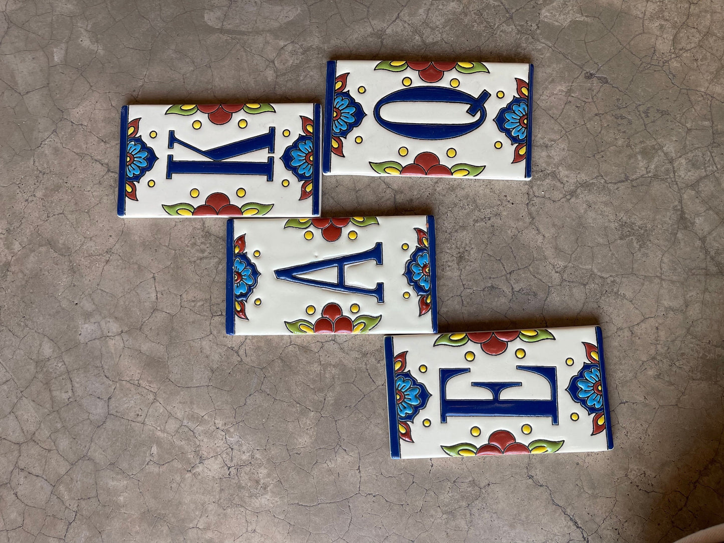 Talavera LETTERS A TO Z