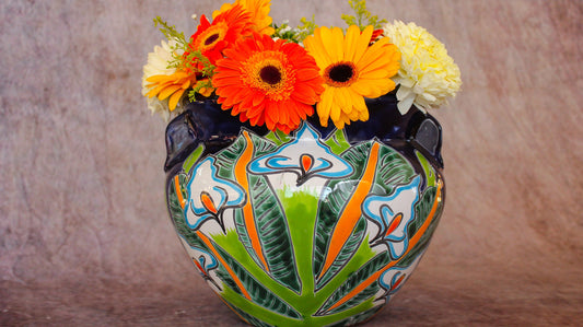Talavera Small flower pot
