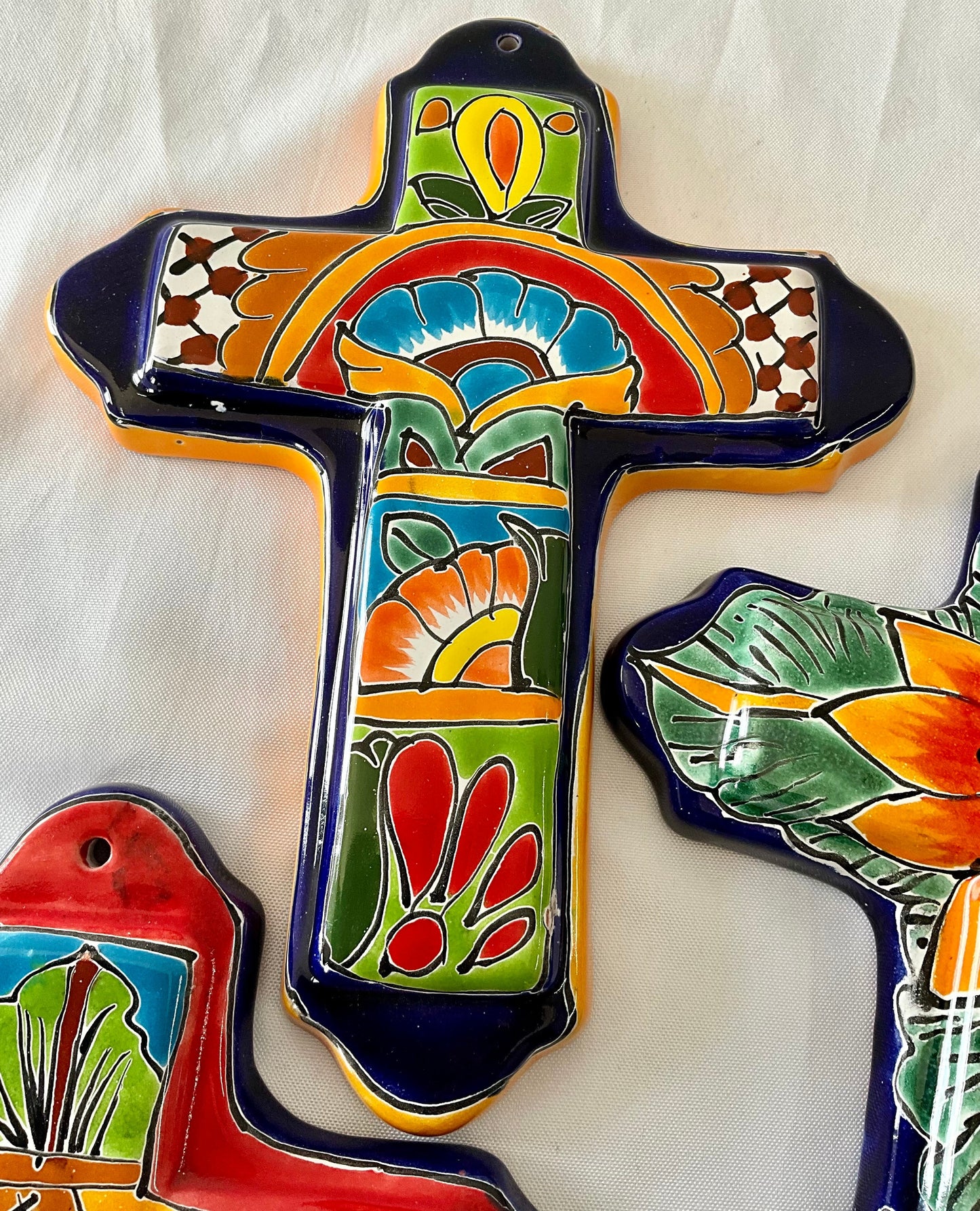 Talavera cross wall