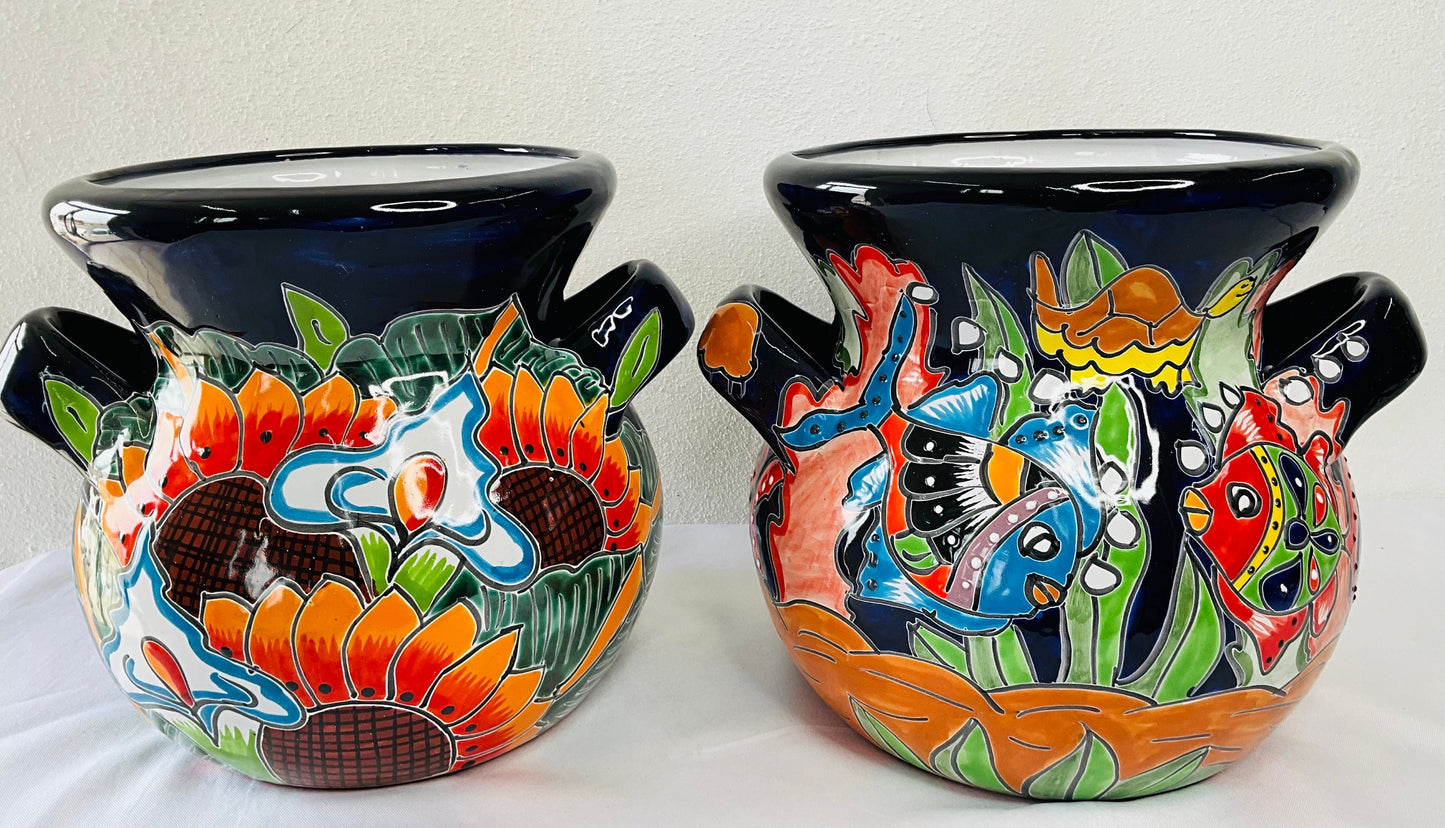 Talavera Small flower pot