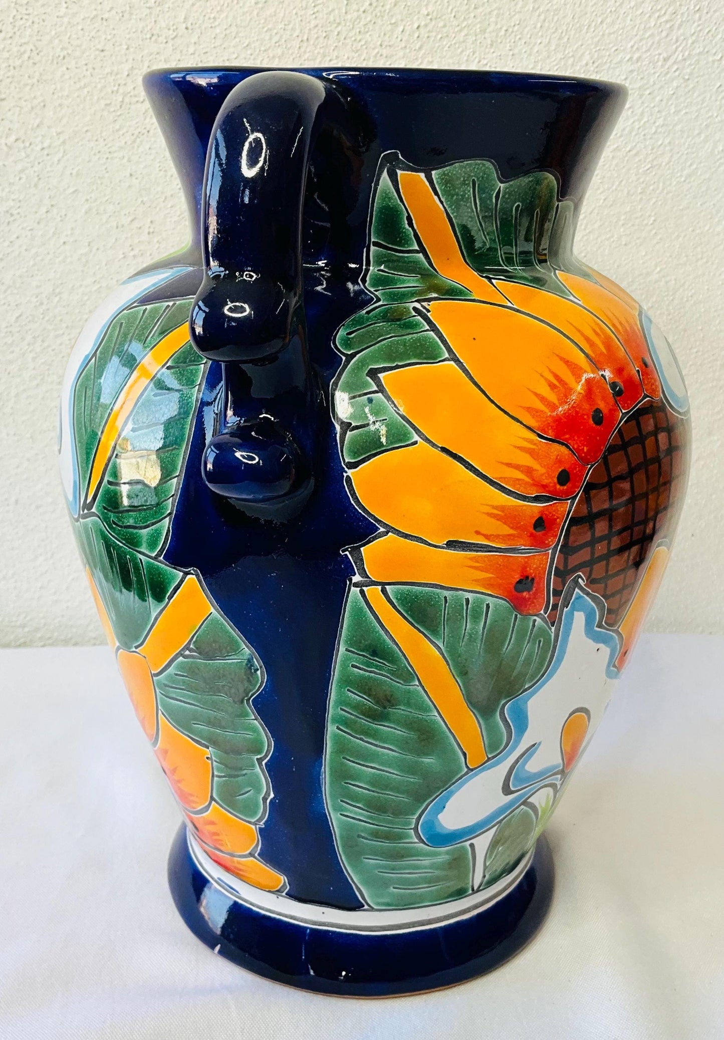 Florero elegante de talavera GIRASOL