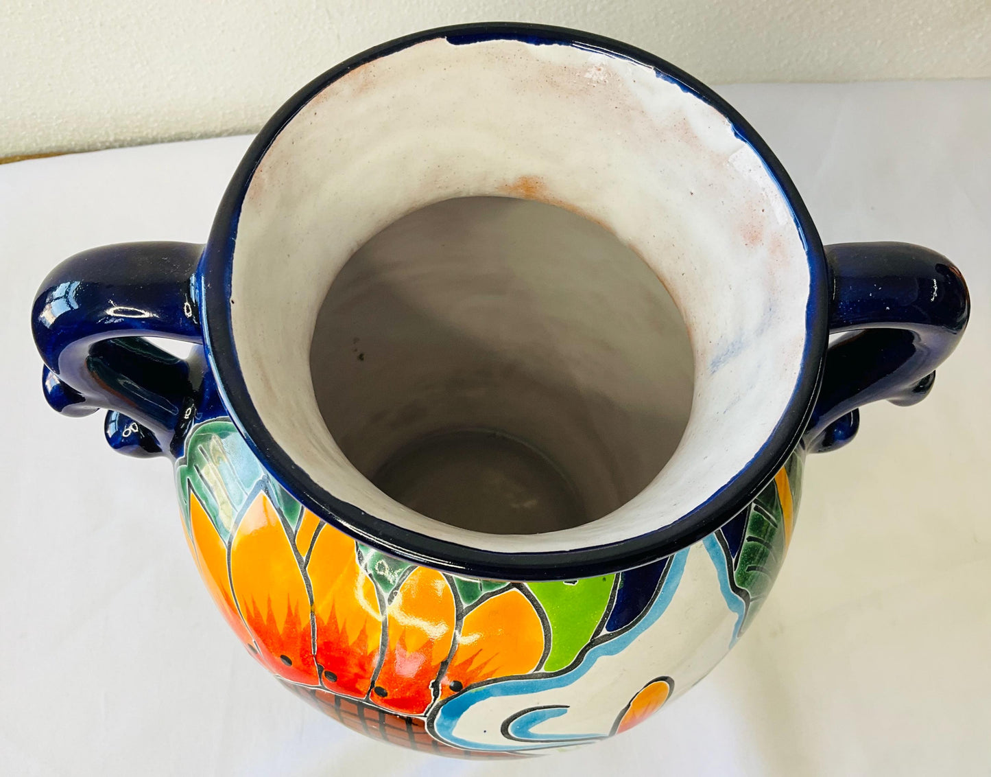 Florero elegante de talavera GIRASOL