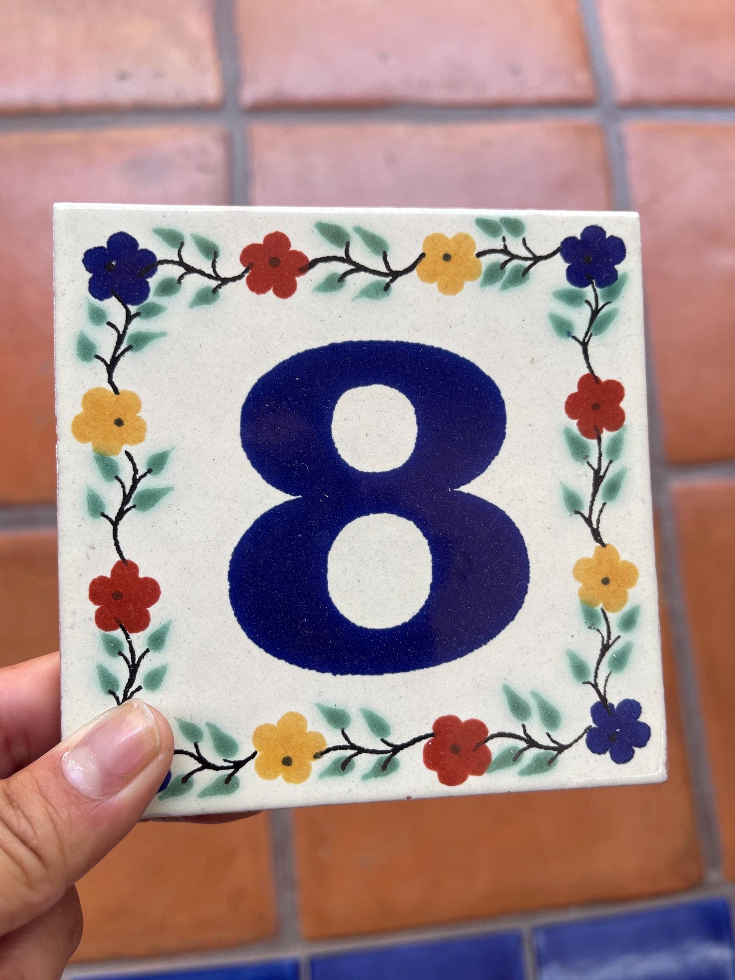 Talavera House Numbers
