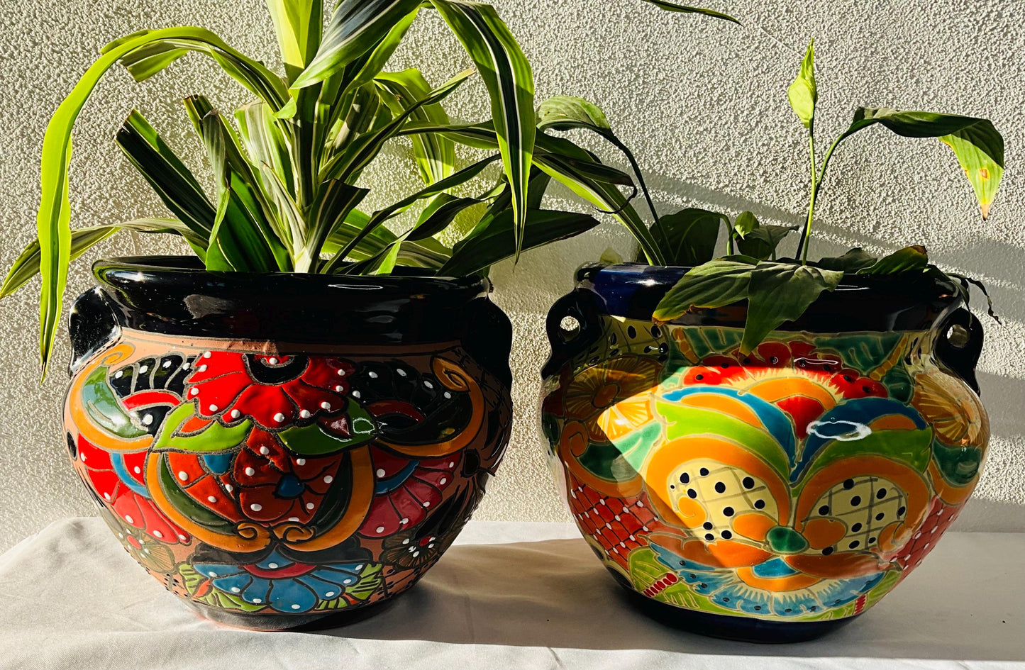 Talavera Small flower pot  CLAY & TALAVERA