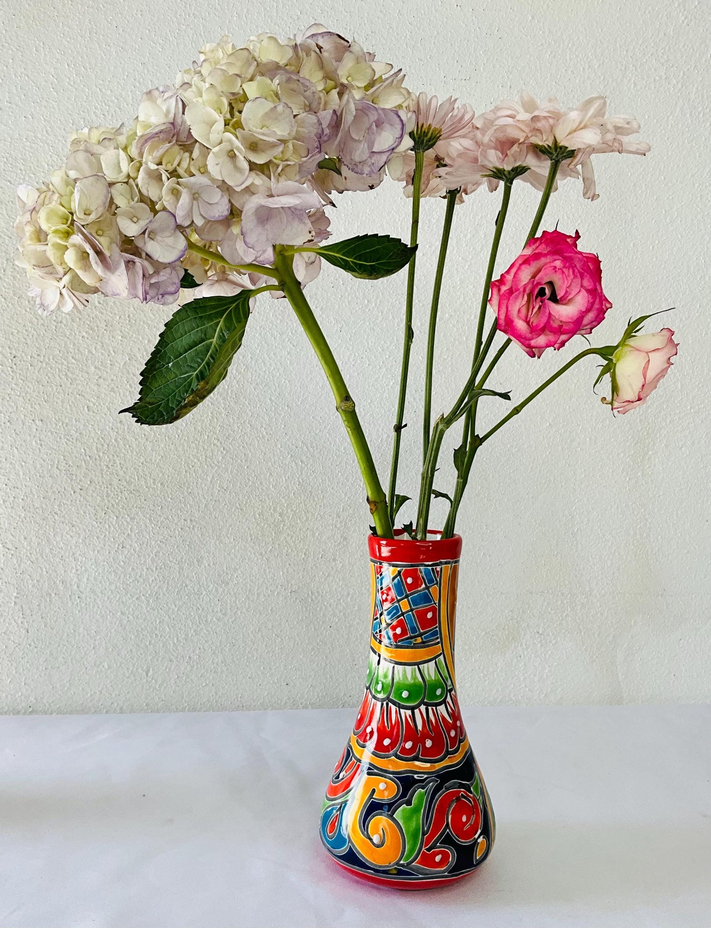 Elegant talavera vase