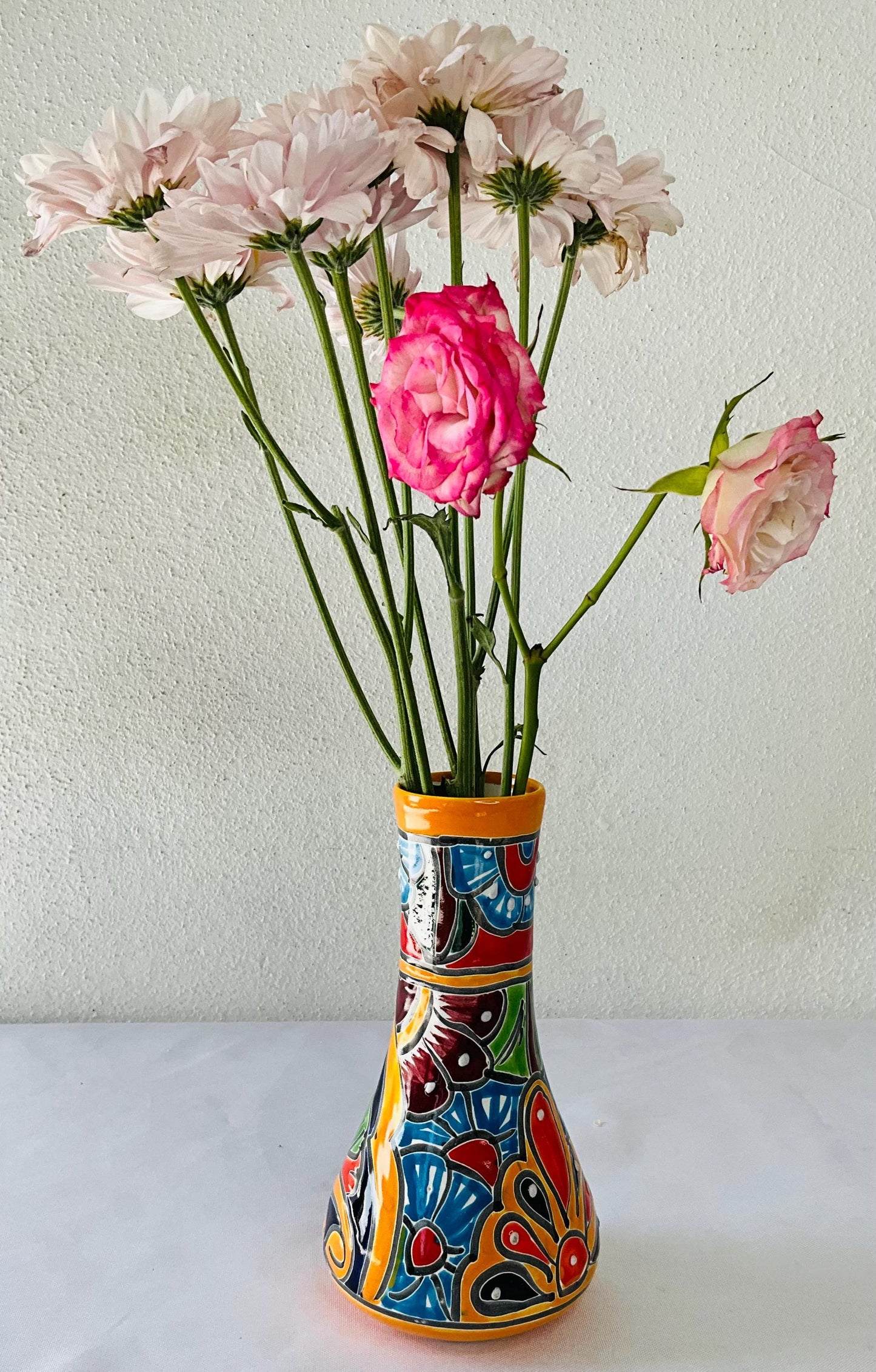 Elegant talavera vase