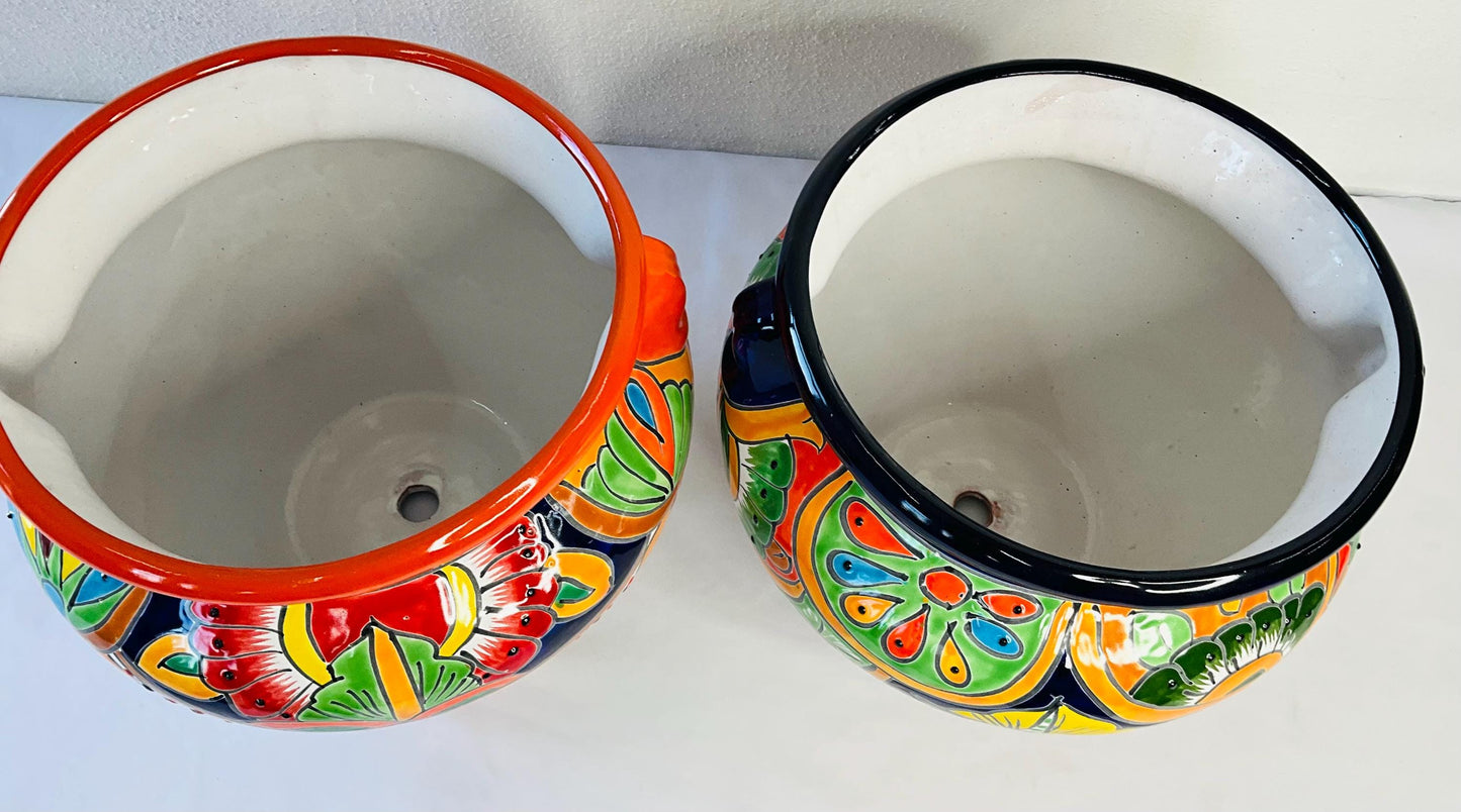Talavera Small flower pot