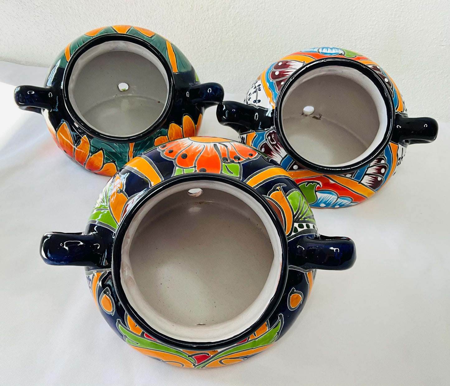 Talavera wall flower pot