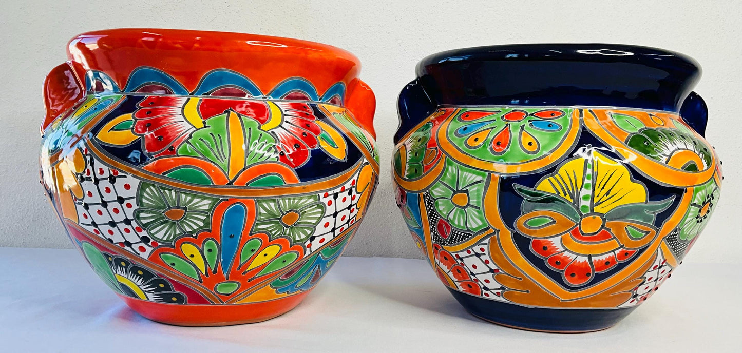 Talavera Small flower pot