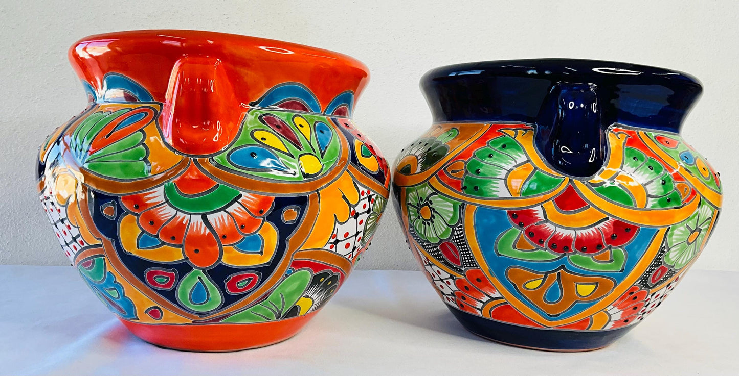 Talavera Small flower pot