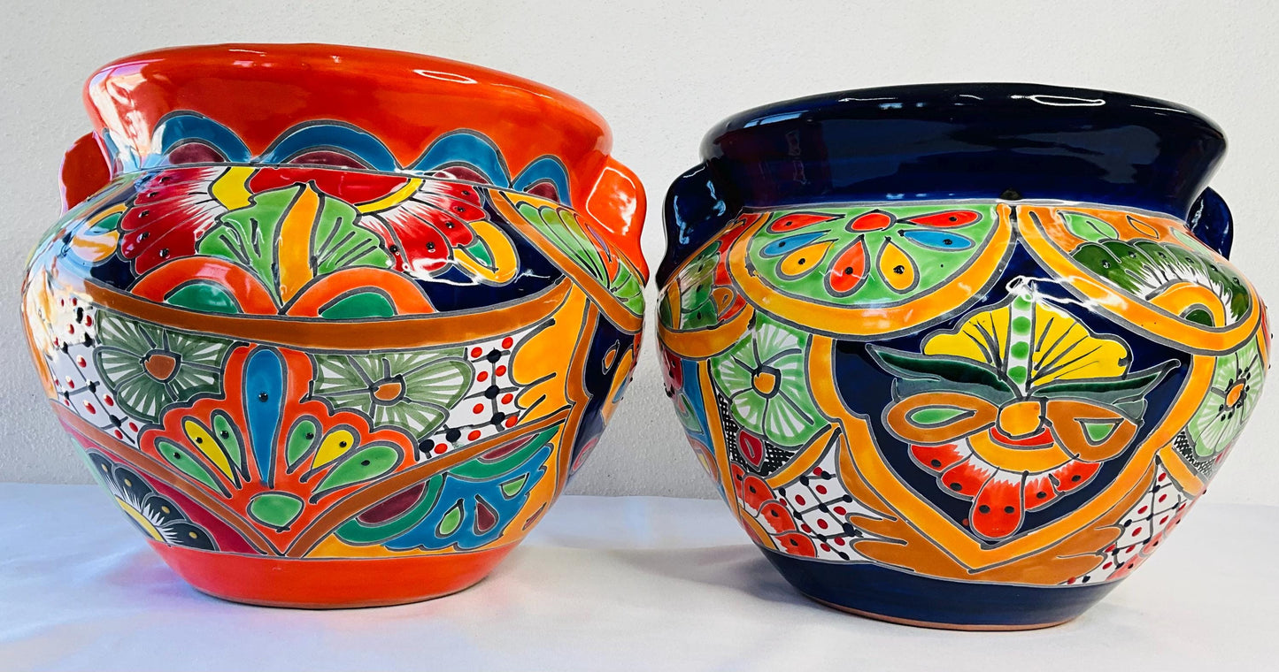 Talavera Small flower pot