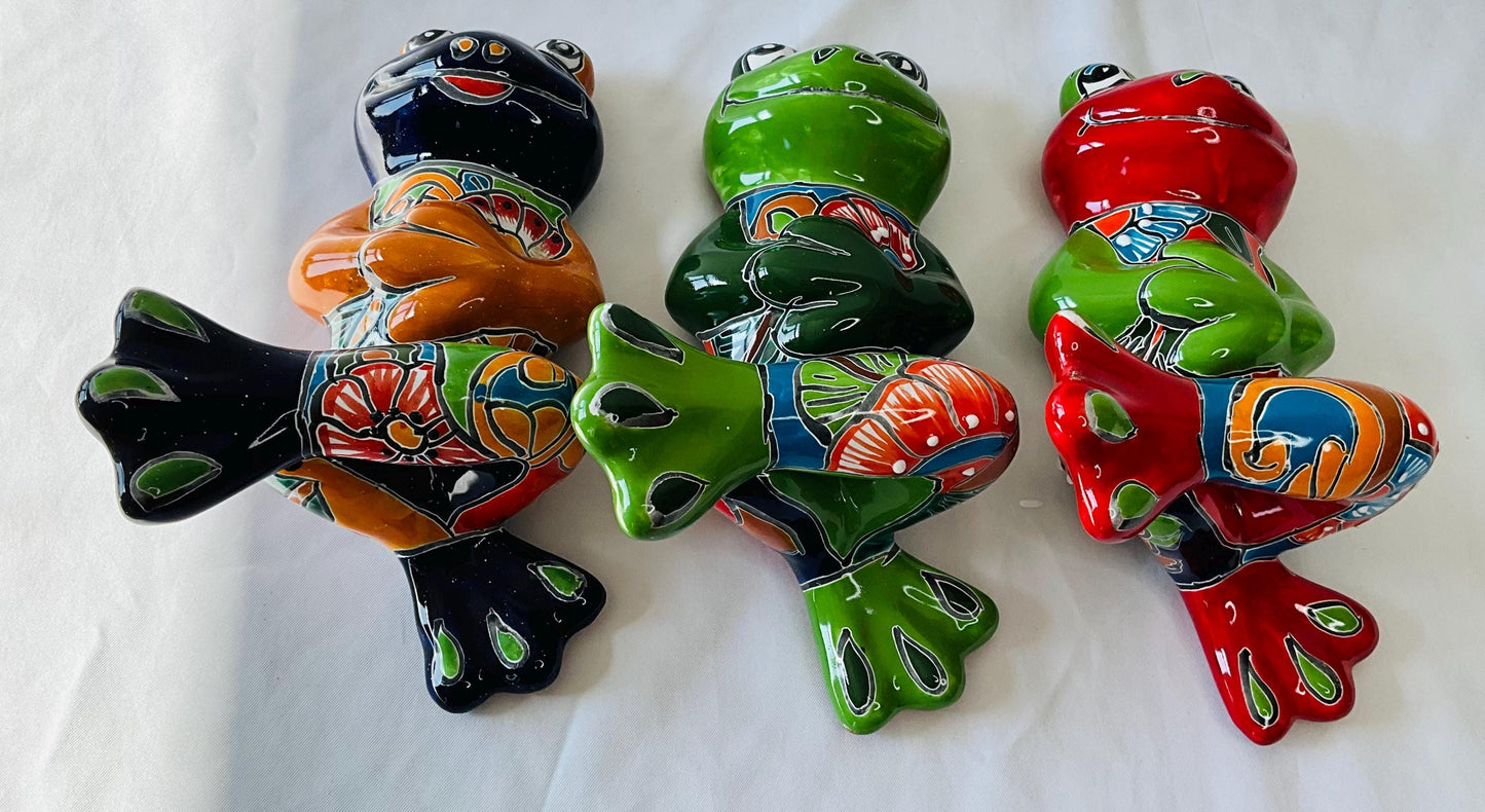 Talavera Frog- Wall Art