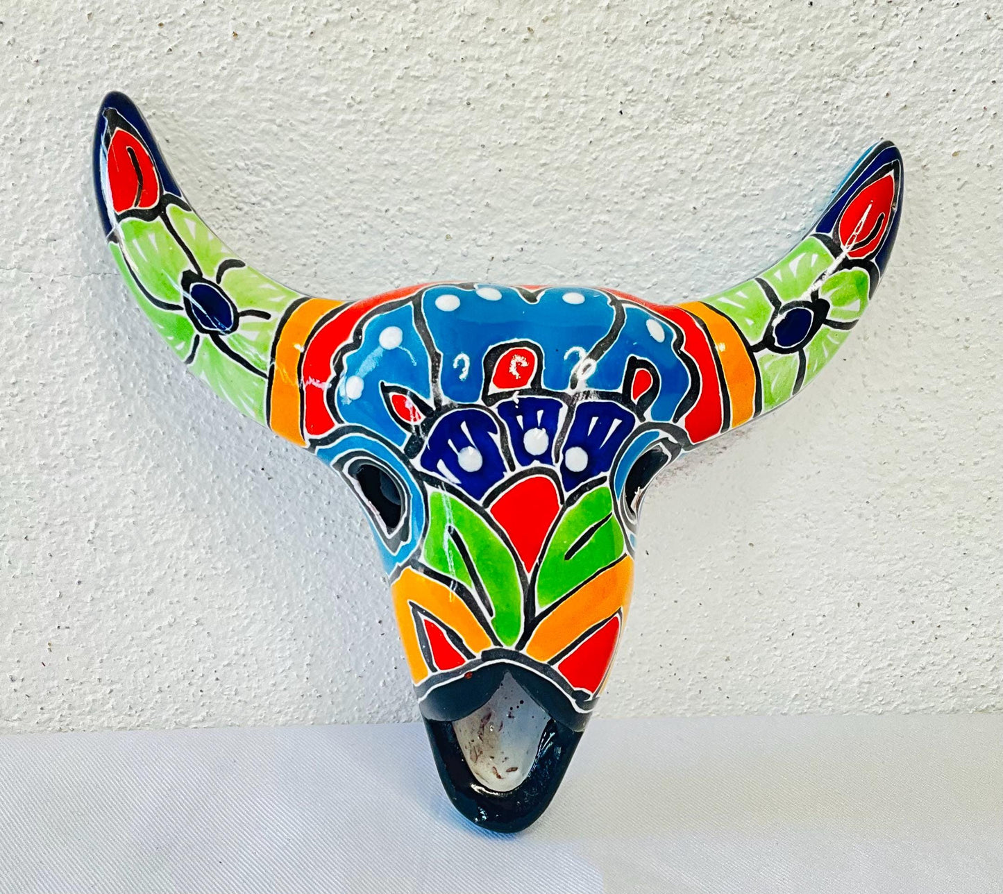 1 Talavera Cow's head