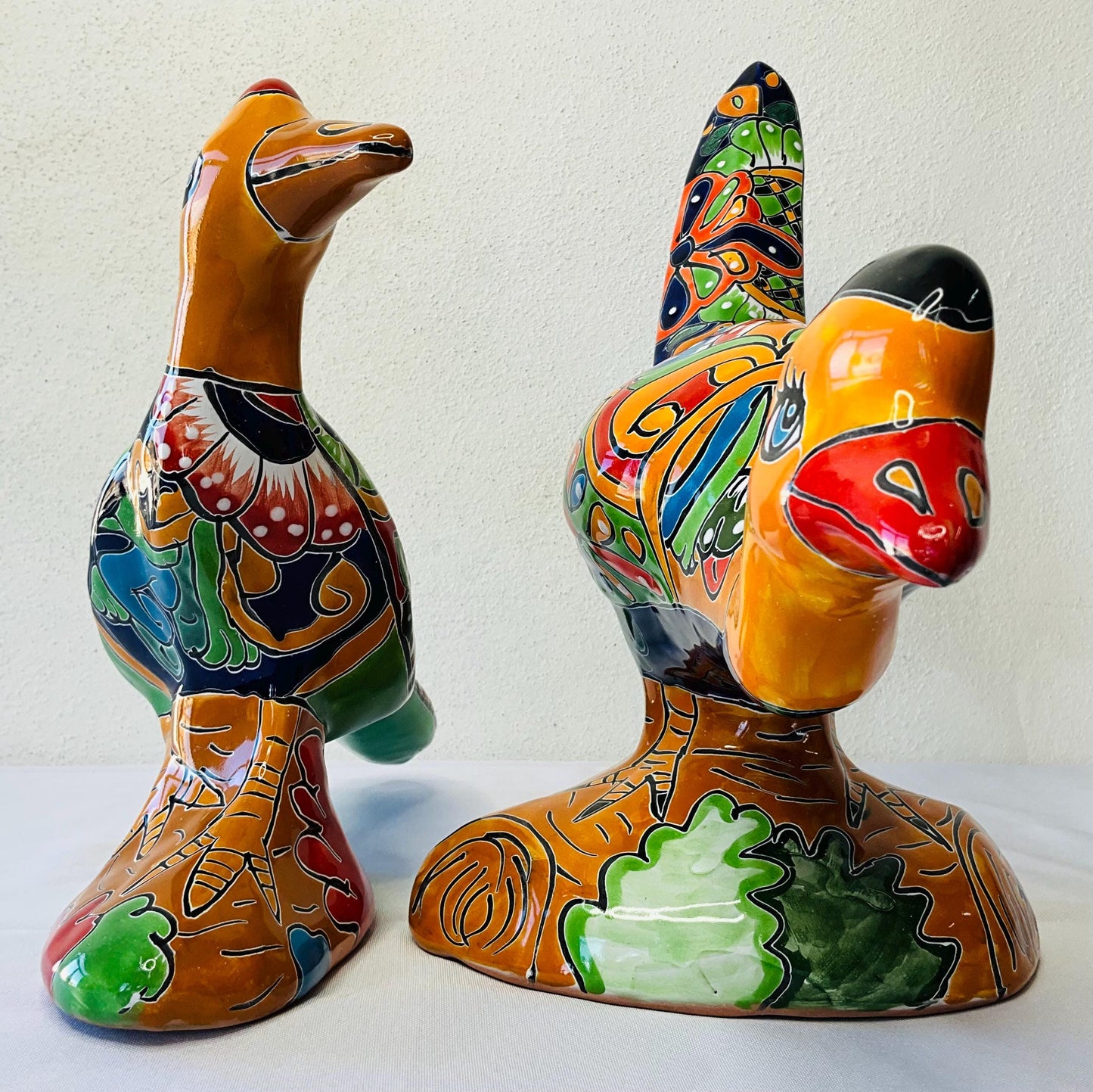 Talavera figure Roadrunners