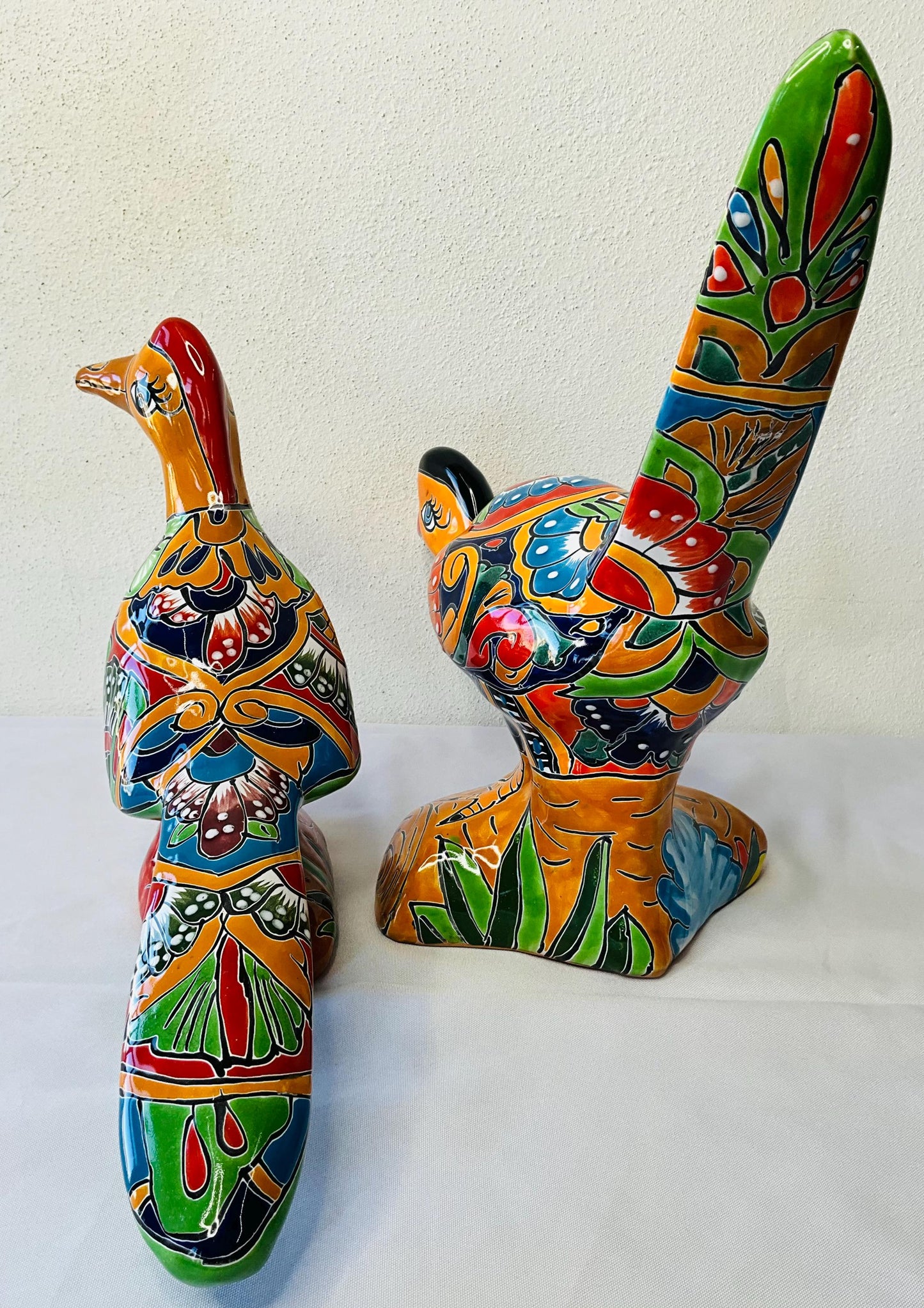Talavera figure Roadrunners